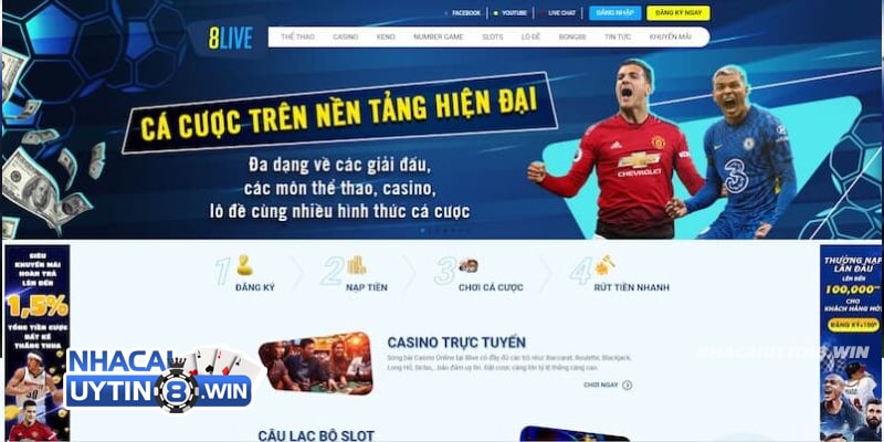 Vì sao nên tham gia cá cược tại 8live