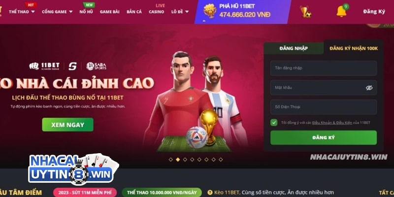 Các bước mở tài khoản 11bet