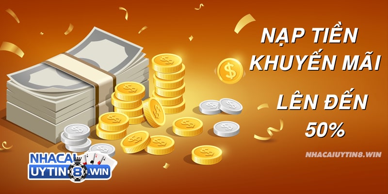 Khuyến mãi khủng khi nạp lần đầu