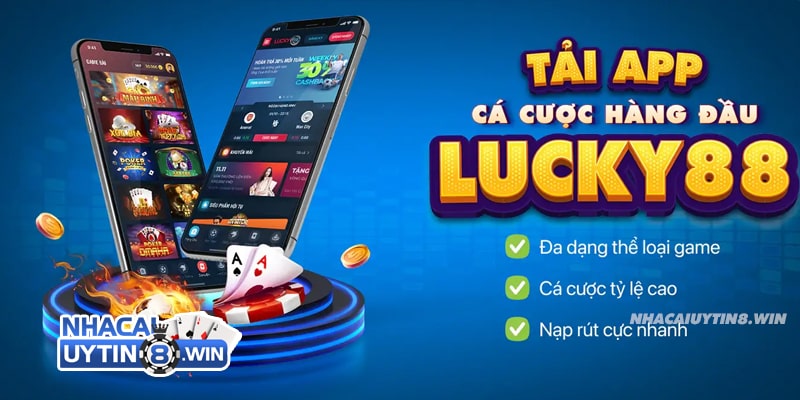 Hướng dẫn tải app lucky88 cho hệ điều hành Android và IOS